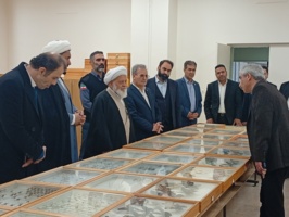 در بازدید آیت الله مصباحی مقدم، نماینده مجلس خبرگان رهبری و عضو مجمع تشخیص مصلحت نظام و هیات‌ همراه از موسسه تحقیقات گیاه‌پزشکی کشور